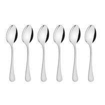 Conjunto De Colheres Para Chá Zurique Tramontina Em Aço Inox 6 Peças Tramontina