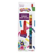 Conjunto de colorações Tempera Paint Sticks de 12 crianças não tóxicas Conjunto de colorações Tempera Paint Sticks de 12 crianças não tóxicas