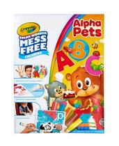 Conjunto de colorir Crayola Color Wonder Alpha Pets com 5 marcadores