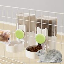 Conjunto de comedouro e dispensador de água kathson Rabbit 1L Green