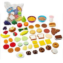 Conjunto de Comida de Brinquedo New Sprouts - 50 Peças - Aprendizado Infantil Conjunto de Comida de Brinquedo New Sprouts - 50 Peças - Aprendizado Infantil