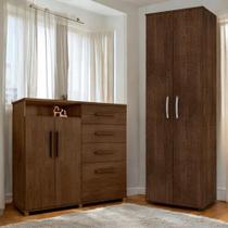 Conjunto de Cômoda e Multiuso Malbec para Quarto