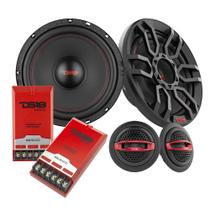 Conjunto de componentes DS18 GEN-X6.5C 6.5 2 vias 150W 4 Ohms - preto Conjunto de componentes DS18 GEN-X6.5C 6.5 2 vias 150W 4 Ohms - preto
