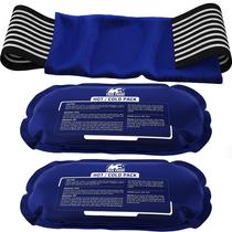 Conjunto de compressas de gelo TrekProof, embalagem de gel reutilizável para terapia a quente e fria