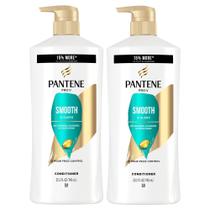 Conjunto de condicionador Pantene Smooth and Sleek Twin Pack