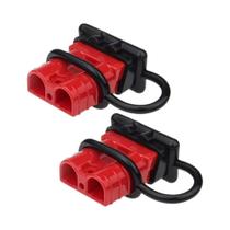 Conjunto De Conectores Anderson 50A 120A 175A 350A Com Tampa De Borracha À Prova De Poeira Para