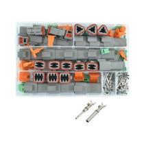 Conjunto De Conectores Automotivos Deutsch DT À Prova d'Água Com 16 Contatos Estampados 188 250