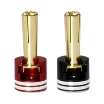 Conjunto De Conectores Bullet LowPro De 4mm E 5mm Para Carros RC, Sem Solda, Com Dissipador De Calor