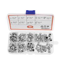 Conjunto De Conectores De Graxa Métricos 60 120 Peças Retos 45 90 graus Caixa De Armazenamento De Conjunto De Conectores De Graxa Métricos 60 120 Peças Retos 45 90 graus Caixa De Armazenamento De