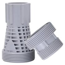 Conjunto de conectores de mangueira de piscina vidaXL Durable Plastic, 2 peças