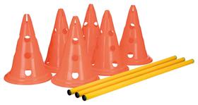 Conjunto de cones Dog Agility Hurdle TRIXIE para iniciantes e avançados