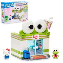 Conjunto de construção BLDR Hello Kitty and Friends Keroppi Mart Kids 8+