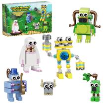 Conjunto de construção: boneco de ação Singing Monsters, 242 peças, mais de 6 anos