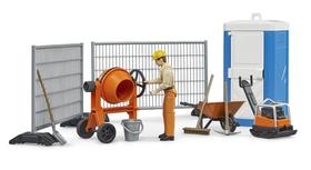 Conjunto de construção Bruder bworld 62008 Mixer com acessórios