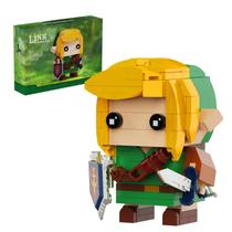 Conjunto de construção Building Boat Link Figure com Master Sword 177 unidades