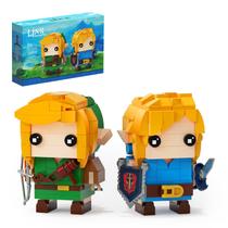 Conjunto de construção BuildingBoat Link Action Figures com 334 peças
