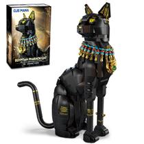 Conjunto de construção CUBIMANA Egyptian Pharaoh Cat 1274PCS por mais de 10 anos