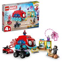 Conjunto de construção da sede móvel da equipe LEGO Marvel Spidey