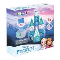 Conjunto de construção de azulejos magnéticos Tytan Tiles Disney Frozen Castle