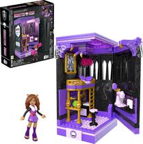 Conjunto de construção de bonecos de ação Mega Monster High Clawdeen's