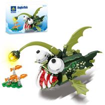 Conjunto de construção de brinquedos KAZI Angler Fish Halloween Sea Creatures