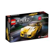 Conjunto De Construção De Carro Esportivo Toyota GR Supra Com Minifigura De Piloto De Corrida LEGO