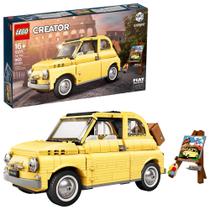 Conjunto de construção de carros de brinquedo LEGO Creator Expert Fiat 500 10271