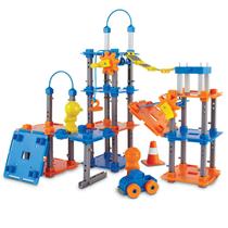 Conjunto de Construção de Engenharia Urbana com 100 Peças - Recursos de Aprendizagem