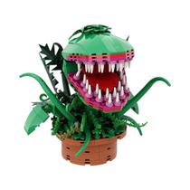 Conjunto De Construção De Planta Monstro Verde 342PCS Brinquedo De Blocos Presente De Férias Para Conjunto De Construção De Planta Monstro Verde 342PCS Brinquedo De Blocos Presente De Férias Para