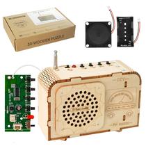 Conjunto de construção de rádio DIY STEM Toy Nautydaddy Science Kits Conjunto de construção de rádio DIY STEM Toy Nautydaddy Science Kits