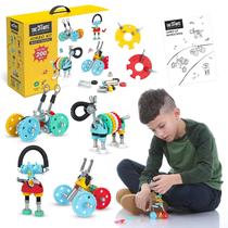 Conjunto de construção de robôs STEM Toy The OFFBITS 3 em 1 Jumbo Kit 6+ Conjunto de construção de robôs STEM Toy The OFFBITS 3 em 1 Jumbo Kit 6+