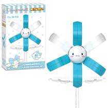 Conjunto de construção de tijolos Brickcraft Sanrio Cinnamoroll Flower 80 unidades Conjunto de construção de tijolos Brickcraft Sanrio Cinnamoroll Flower 80 unidades