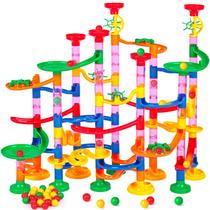 Conjunto de construção educacional Marble Run Toy LoveStown 133 unidades