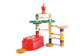 Conjunto de construção Hape Quadrilla Stack Track 90 peças +4 anos