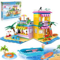 Conjunto de construção HOGOKIDS Beach House Seaside Villa 586 unidades de 6 anos ou mais