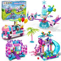 Conjunto de Construção HOGOKIDS - Parque Temático (638 Peças) - Para Meninas de 6 a 10 Anos