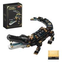 Conjunto de construção IKKOSYA Crocodile Dinosaur World Park 8+ Years