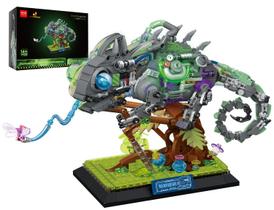 Conjunto de construção JMBricklayer Neon Chameleon 70124 com display