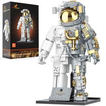 Conjunto de construção JMBricklayer Space Astronaut 70109 com suporte
