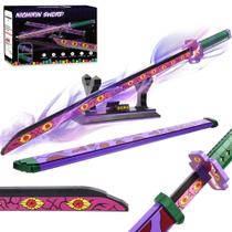 Conjunto de construção Jorumo Demon Slayer Sword Kokushibo 99 cm com acc