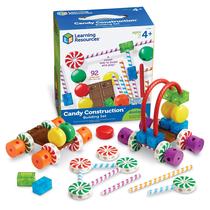 Conjunto de Construção Learning Resources Candy Construction - 92 Peças