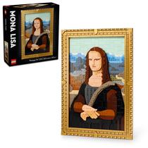 Conjunto de construção LEGO Art Mona Lisa Panting 31213 para adultos