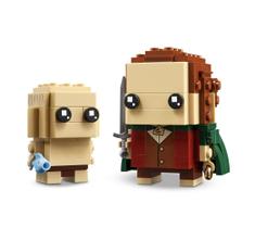 Conjunto de construção LEGO BrickHeadz Frodo e Gollum O Senhor dos Anéis Conjunto de construção LEGO BrickHeadz Frodo e Gollum O Senhor dos Anéis
