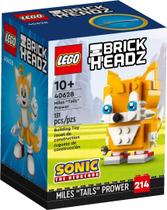 Conjunto de construção LEGO BrickHeadz Miles Tails Prower Sonic 40628 Conjunto de construção LEGO BrickHeadz Miles Tails Prower Sonic 40628