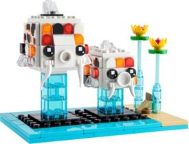 Conjunto de construção LEGO BrickHeadz Pets Koi Fish 40545 8+ Years