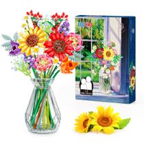 Conjunto de construção LEGO Flower Bouquet Wildflower 976 unidades