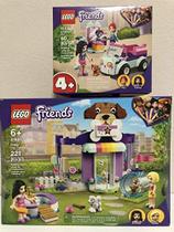 Conjunto de Construção Lego Friends Doggy Day Care Empacotado com Lego Friends Cat Grooming Car