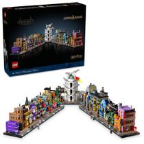 Conjunto de construção LEGO Harry Potter Diagon Alley 76444 com 12 microfiguras