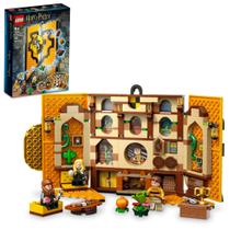 Conjunto de construção LEGO Harry Potter Hufflepuff House Banner 76412
