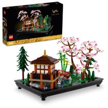 Conjunto de construção LEGO Icons Tranquil Garden 10315 com acessório